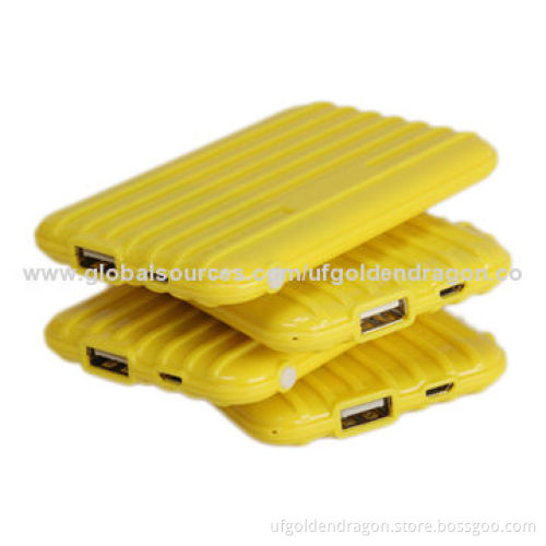 3000mAh Li-Polymer Slim Luggage New Design Power Bank